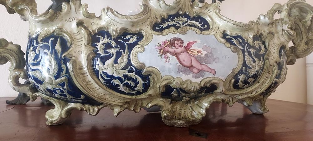 Portelan Majolica sec - XIX