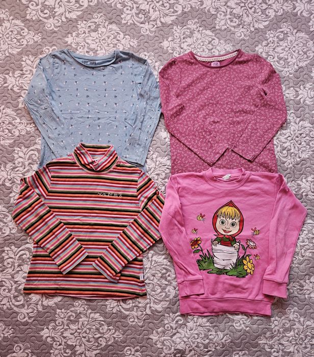 Голям лот дрехи за момиче р.122