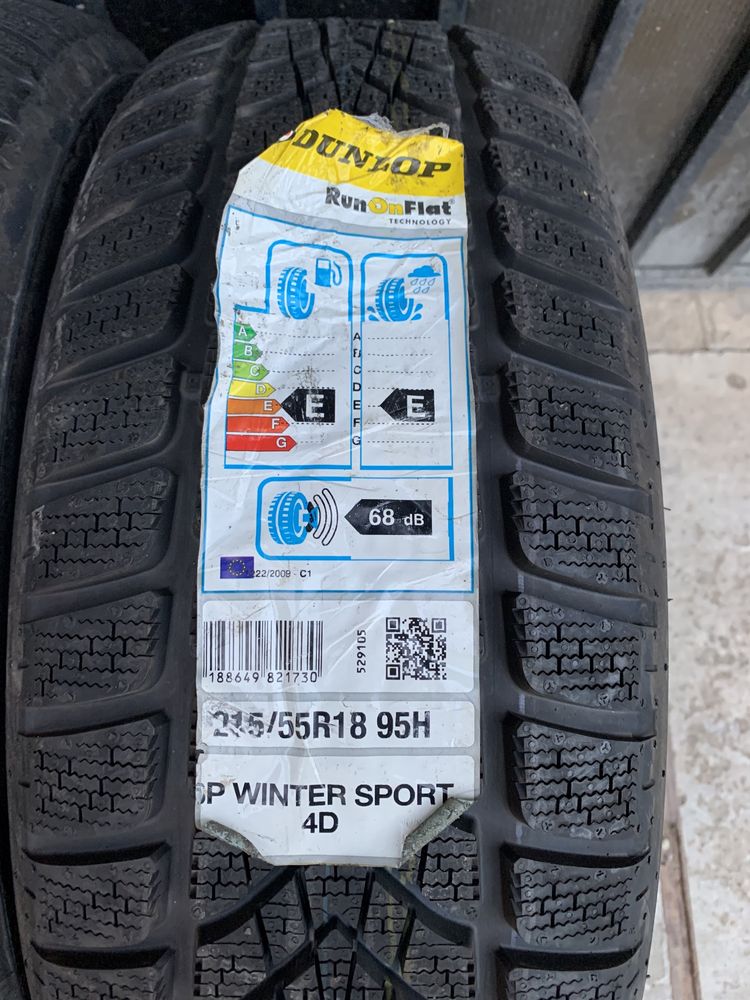 Anvelope Cauciucuri iarna SUV 215 55 R 18 Dunlop Winter Sport 4D