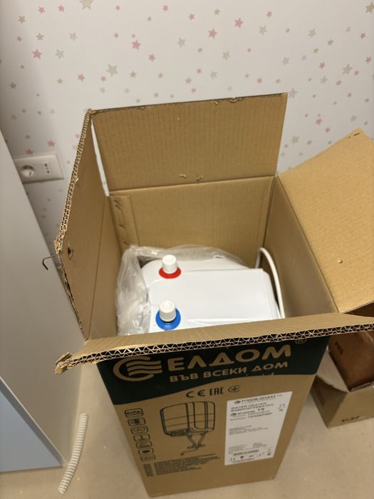 [НОВ] Бойлер Елдом 15л kw 72326PMP