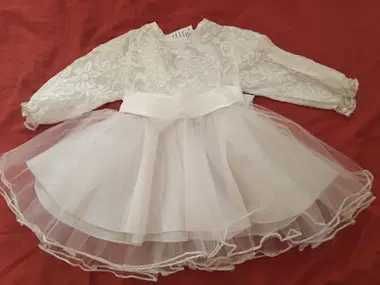 Rochita fetita tul si dantela 6-9 luni