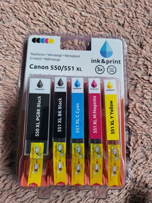 Vand cartuse imprimanta Canon 550/551 XL