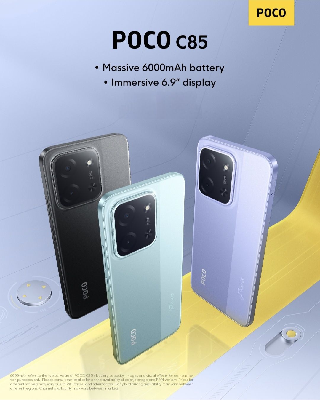 Xiaomi Poco C85 2025 New Super Skidka+Garantiya+Dastavka