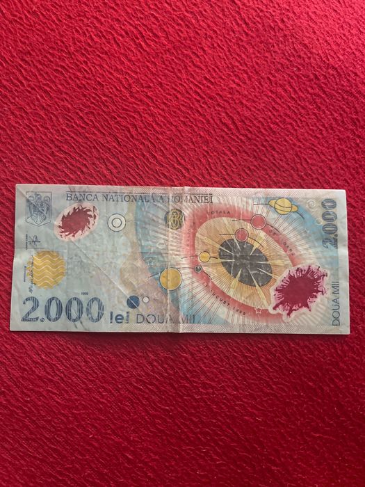Bancnote 2000 de lei vechi,anul 1999.  Pret:1000 lei doua (set doua)