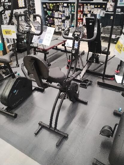 Bicicletă de apartament Domyos X-Bike, - produs resigilat Decathlon