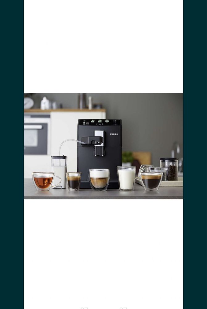 Espressor Philips cu sistem de spumare Easy Cappuccino