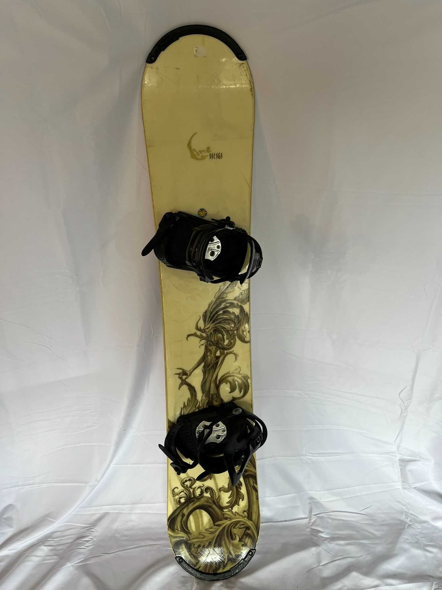 Placa snowboard 161cm wide +legaturi APO