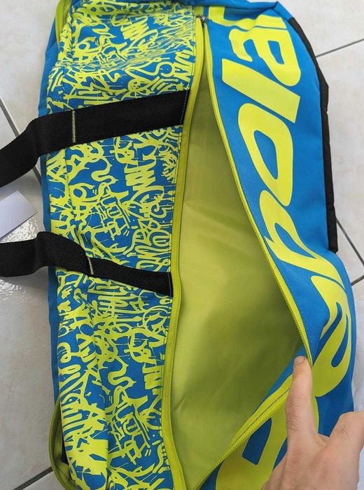 Geanta Babolat Duffle Tenis - albastru/galben - factura garantie