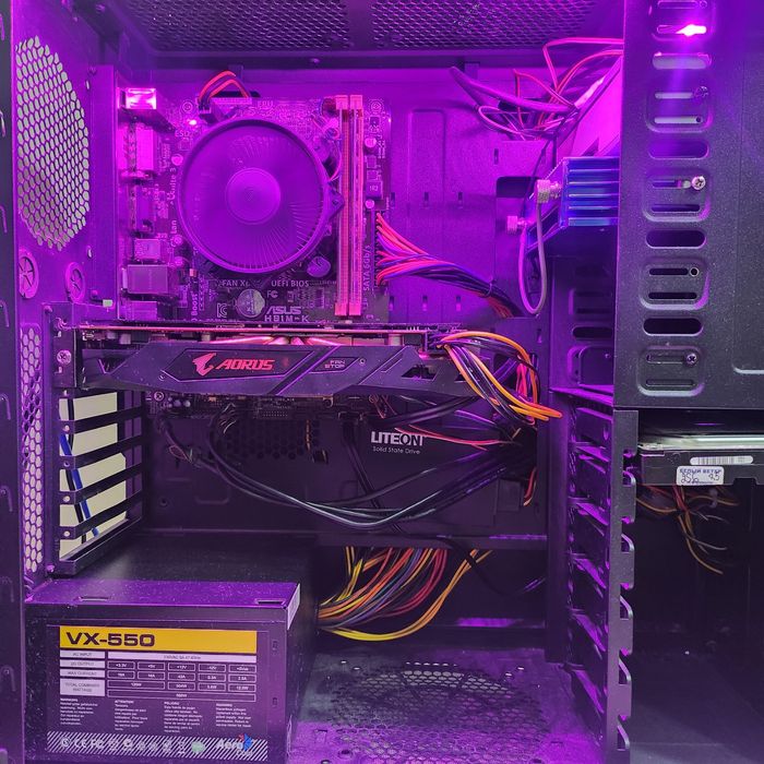 RX 570 Core i5 12GB SSD игровой компьютер