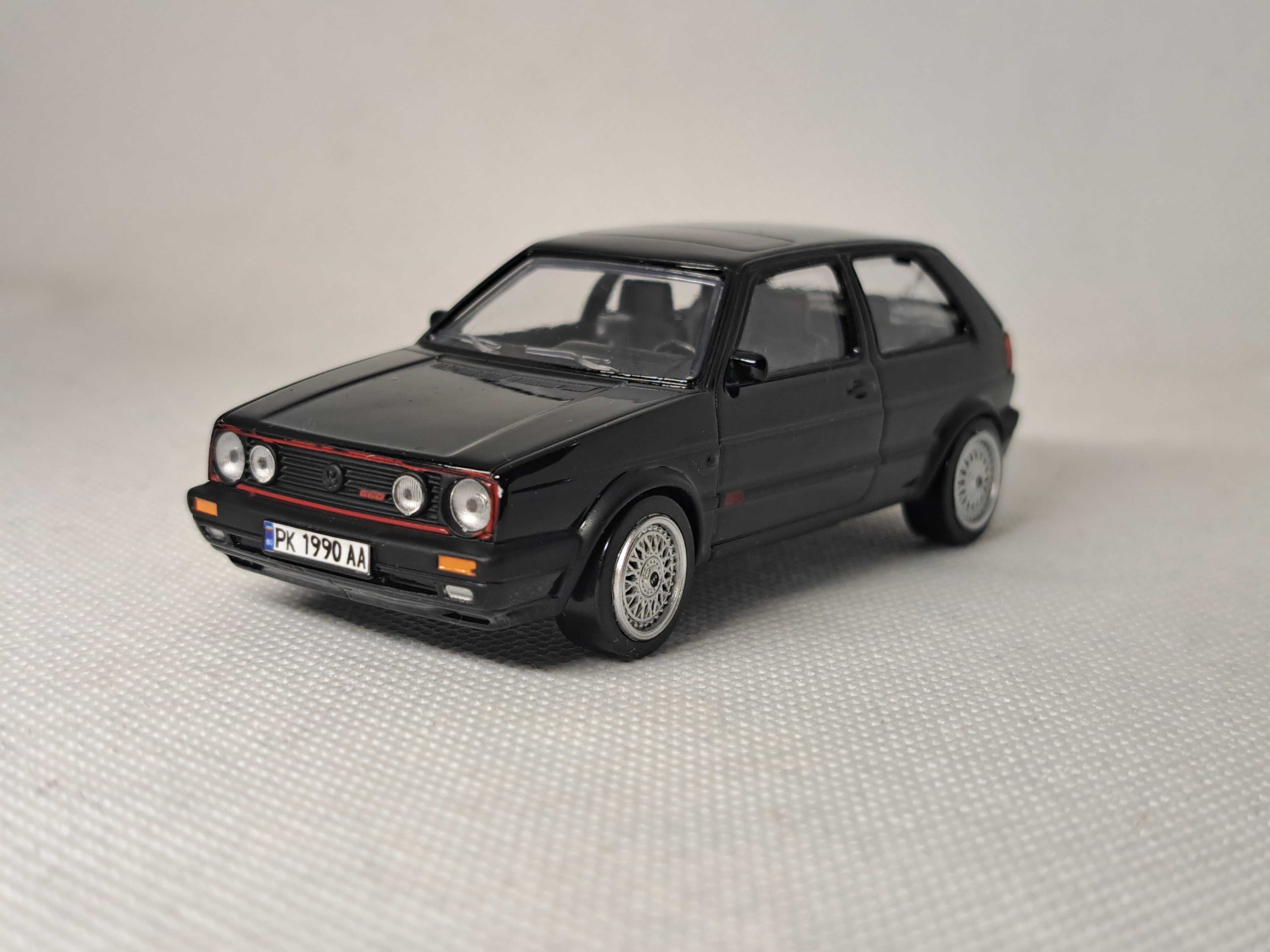 1:43 VW Golf MK2 GTi  - с номера по избор - за колекция и подарък