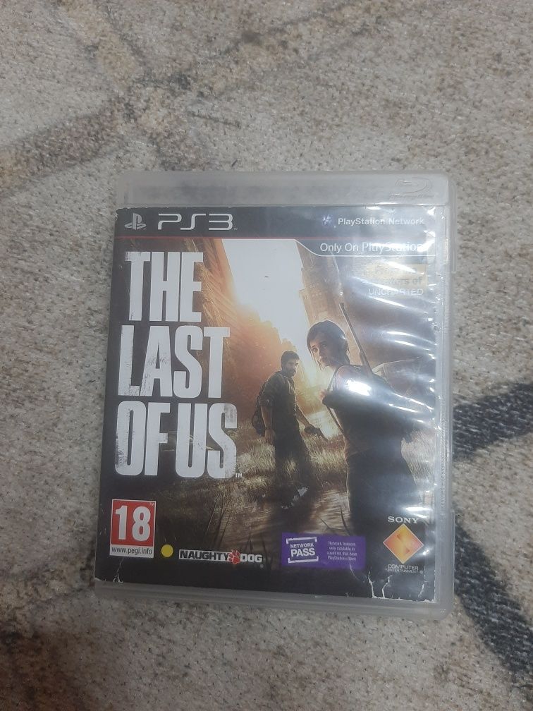 Диск ps3 the last of us