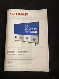 Televizor SHARP , 139 cm, Ultra HD, Android , 3D plus ochelari 3D