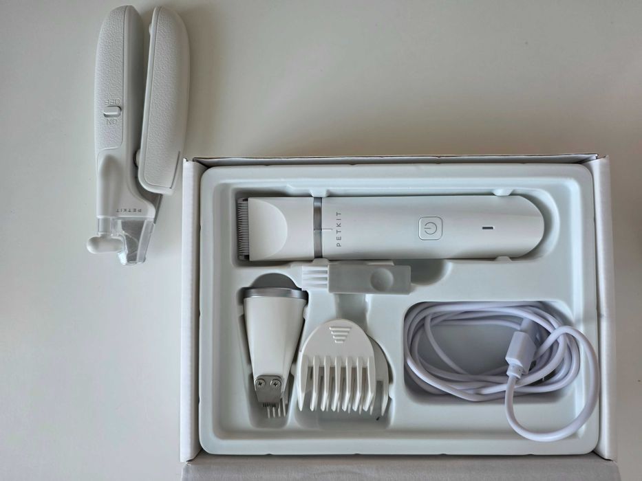 Masina de tuns catei si pisici PETKIT TRIMMER 2IN1 + unghiera PETKIT