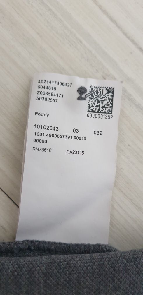 Hugo Boss Paddy Pique Cotton Modern Fit Mens / L ОРИГИНАЛНА Тениска!