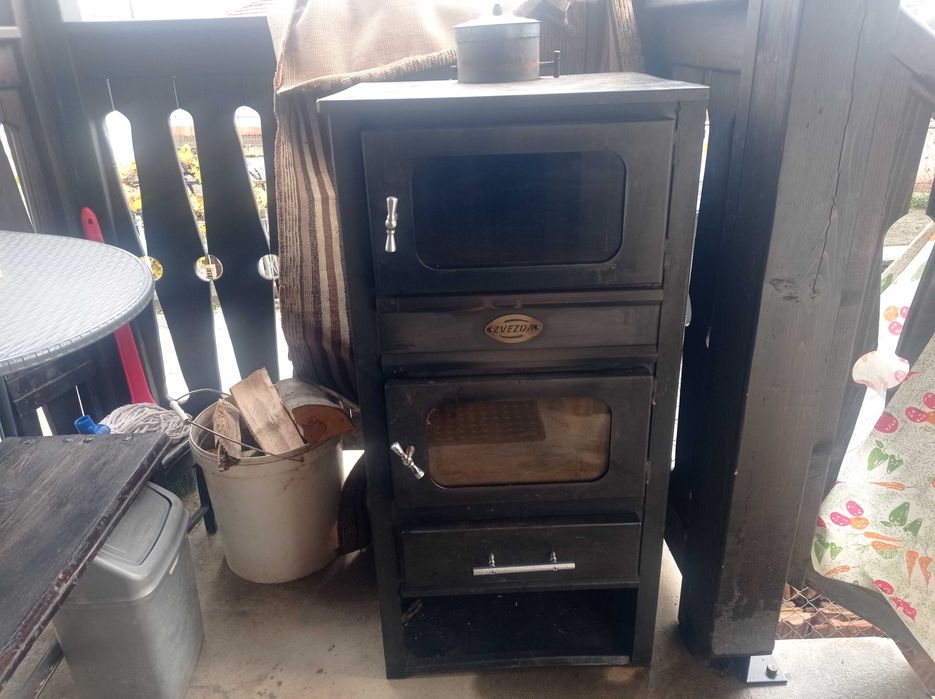 Камина звезда с фурна водна риза