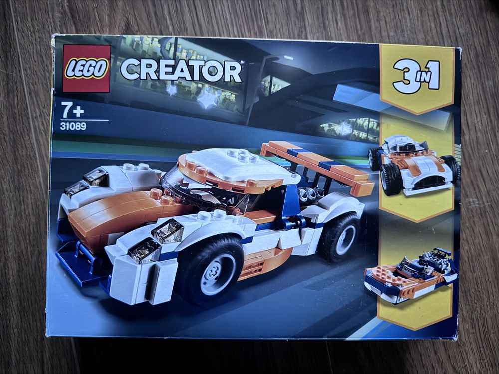 LEGO Creator 3in1 Sunset Track Racer 31089 Building Kit (221 Piese)