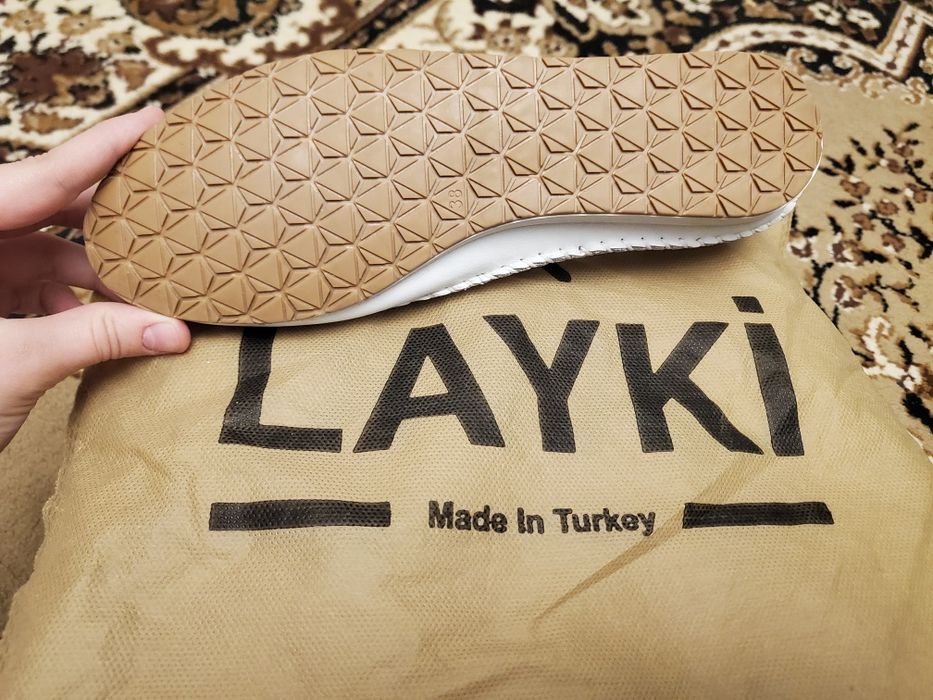 Макосины из чистой кожи