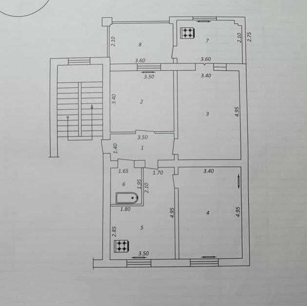 Срочно!! 3/2/2 -82кв.м, высокопотолочка Мирзо-Улугбек, "IT PARK" (SV)