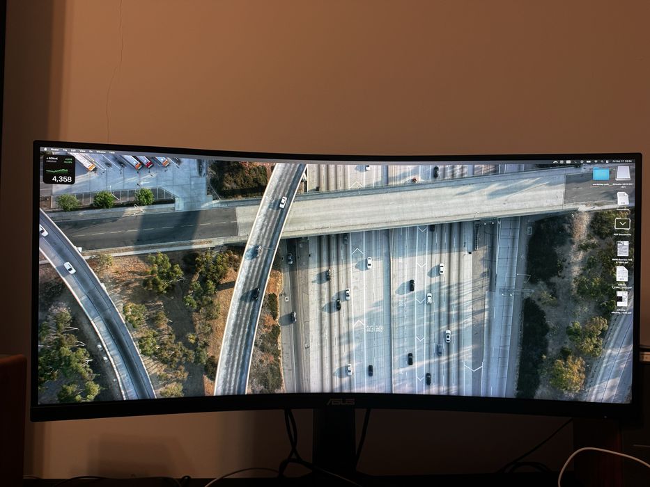 Monitor Gaming ASUS TUF 34" Curved UltraWide, 165Hz, PBP/Garanție