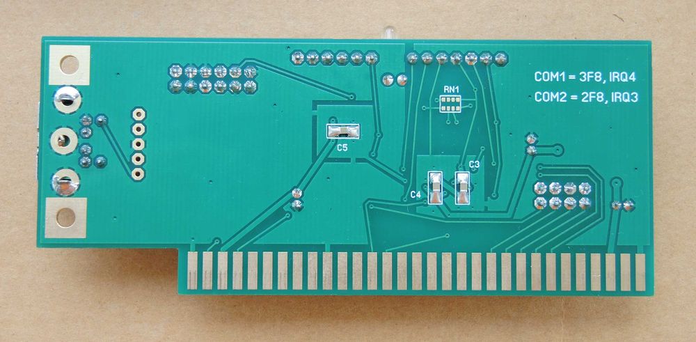 PS/2 Mouse ISA Card Serial port emulator 1.2.2 ISA 8bit Testat