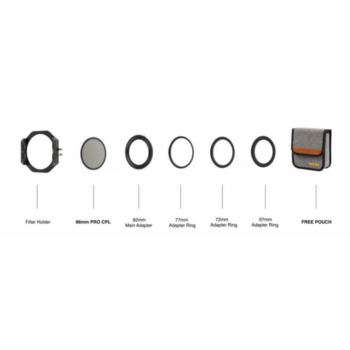 NiSi V6 Filter Holder Kit + 2 filtre gradual și ND1000