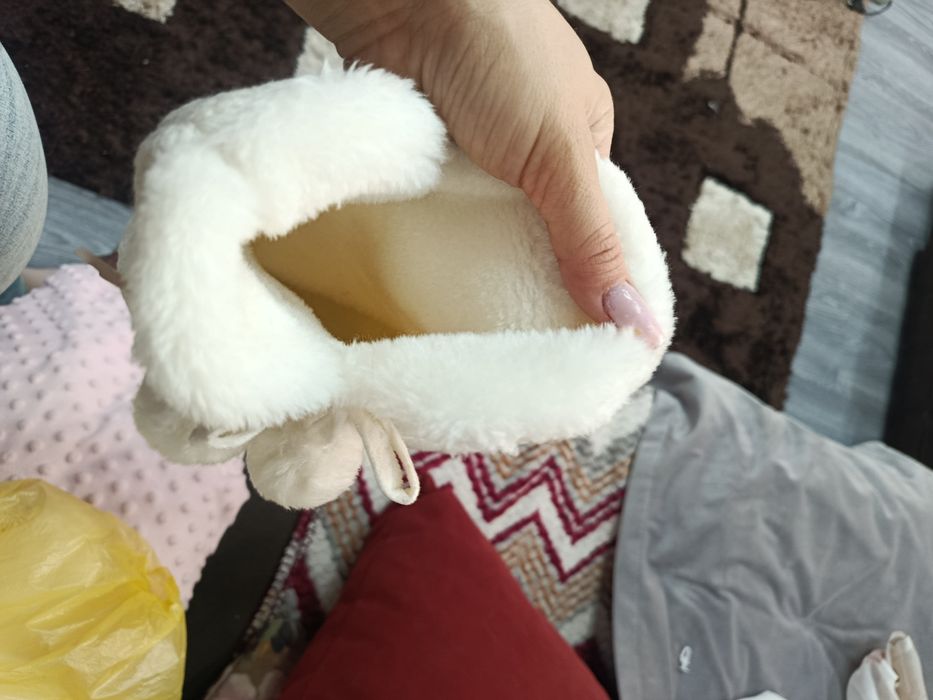 Теплые тапочки. Новые