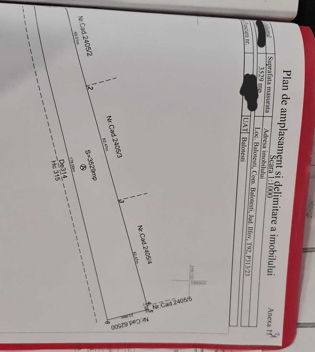 Direct Proprietar Vand teren intravilan langa Cartier Luna Balotesti