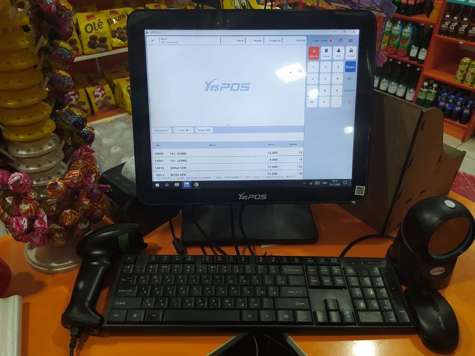 Срочно продается компьютер для магазинов и ресторанов