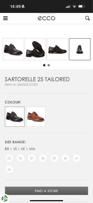 Pantofi Ecco Sartorelle