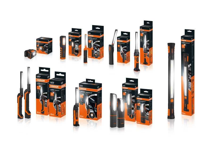 OSRAM LEDinspect UTILITY1000-мощна проф. сервизна лампа 1000lm/Li-ion