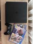 Vând ps 4 + un controler