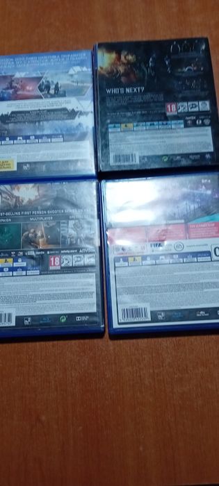 Продам/Обменяю диски Fifa, Call of duty, Horizon, Mortal kombat X