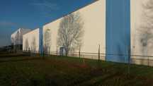 Hala industriala 12600mp inalta de 8m