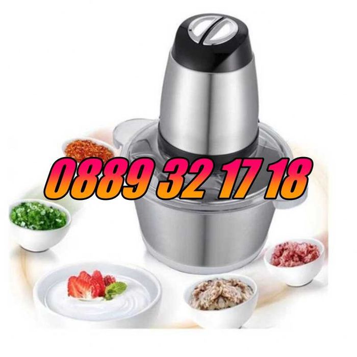 Професионален кухненски чопър 5 л с 3 скорости 2000W, мелене на кафе