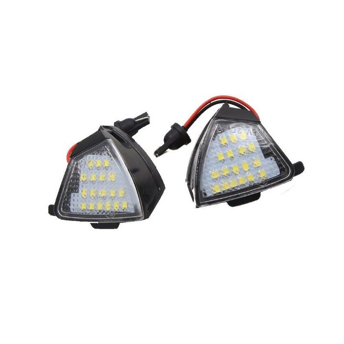 Set 2 lampi oglinda LED pentru Volkswagen Eos, Golf 5, Jetta, Passat