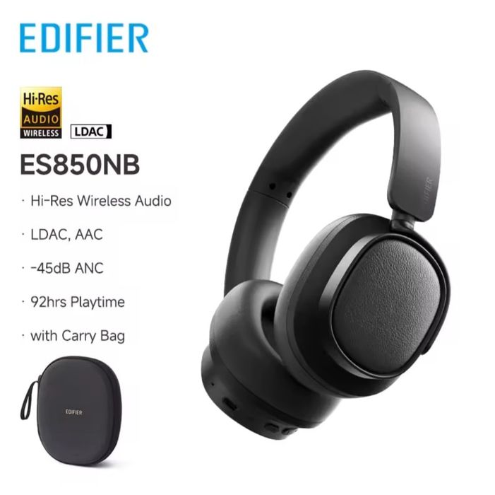 (2в1) Чехол+Edifier ES850NB Наушники Беспроводные