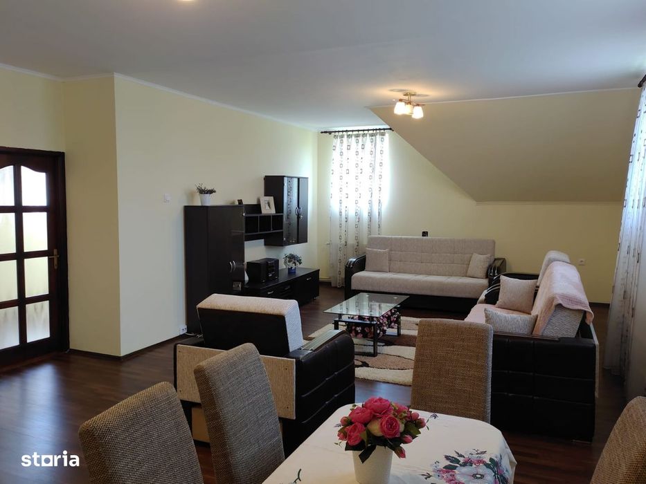 Casa P+M,250 mp,teren 1200 mp,mobilata,utilata,CAMPENITA