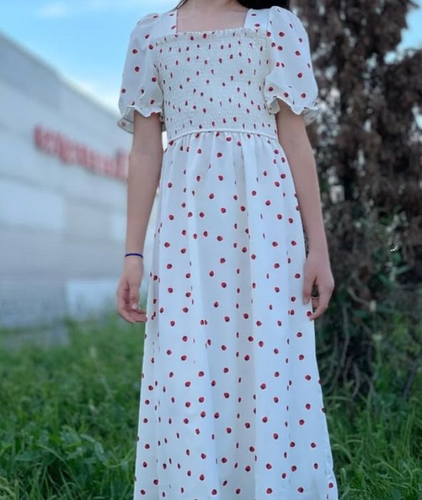 повседневная платье