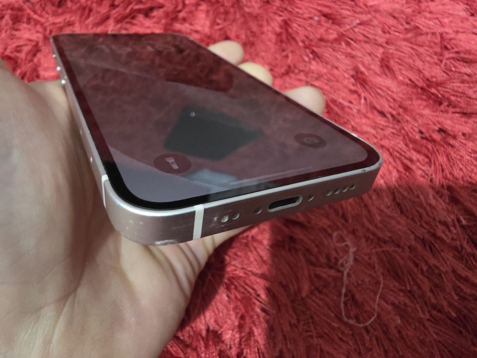 -Iphone 13Mini, Silver, 128Gb, 6Ram, bat: 88%, doar telefonul, stare f