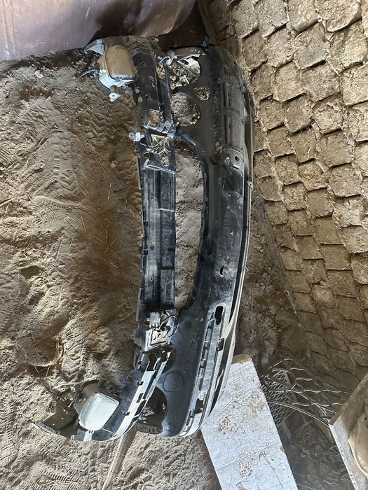 W210 бампер рестайлинг передний