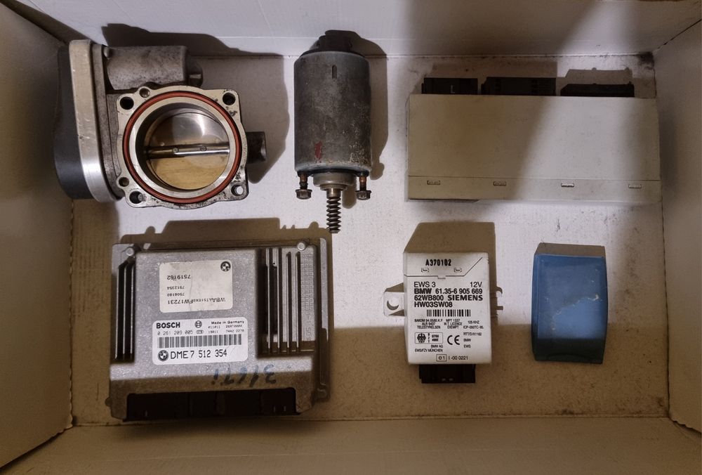 Motoras valvetronic vvt bmw n42 n46 e46 e90 / kit pornire , baie ulei