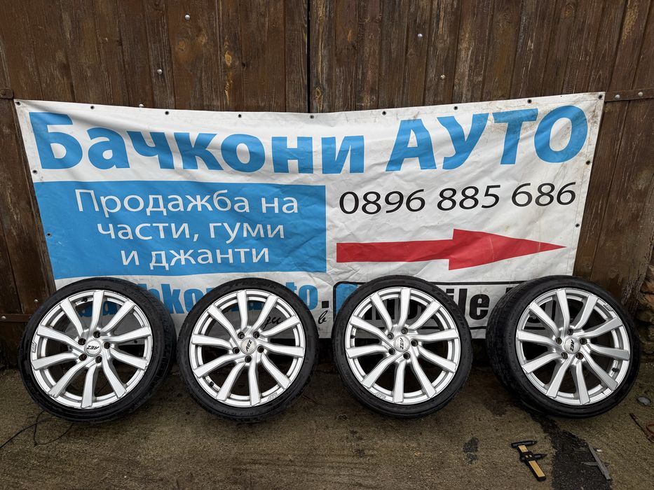 18 5х112 джанти с летни гуми