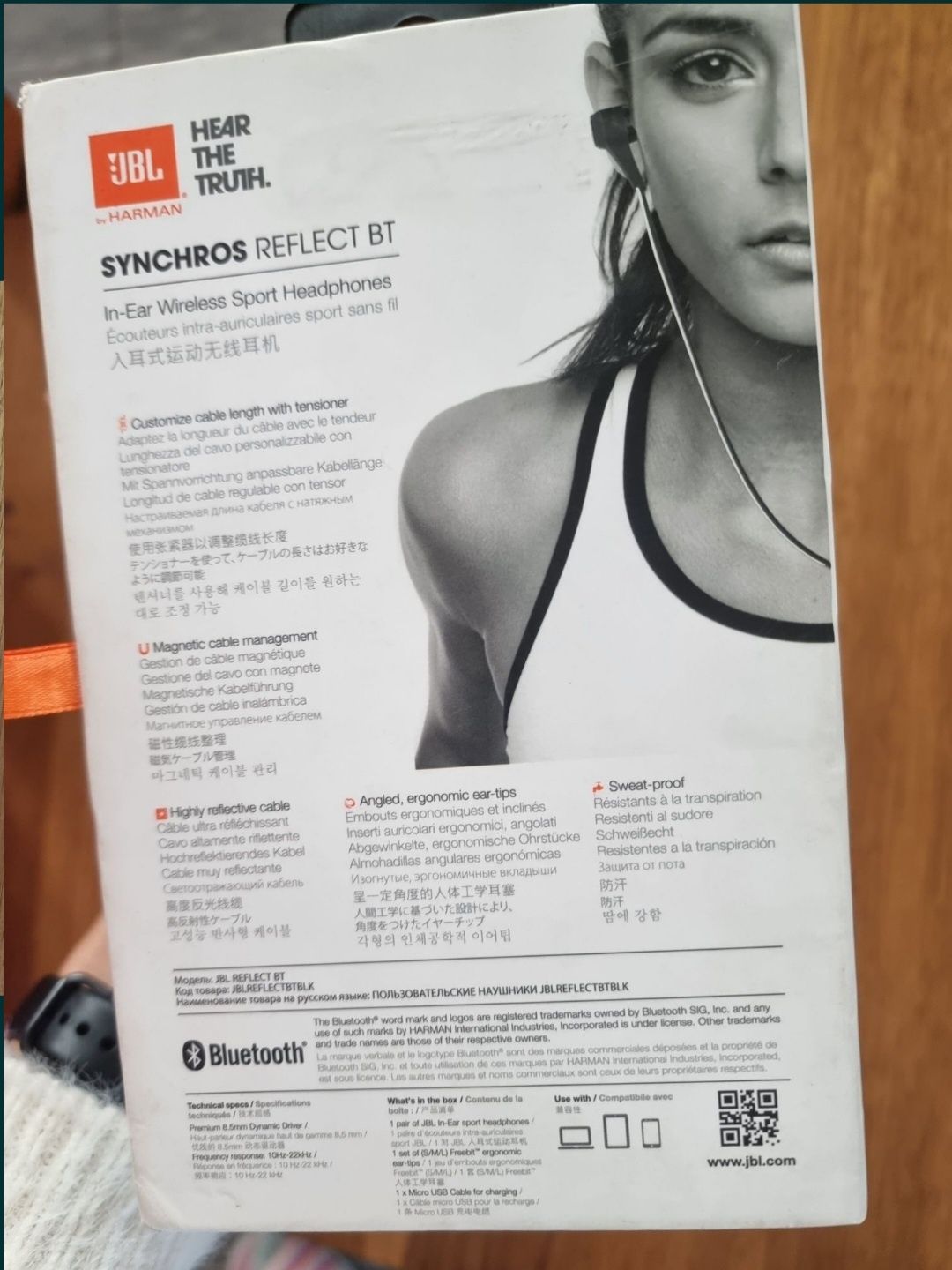 Casti wireless JBL Sychos Reflect