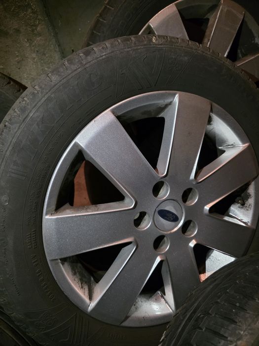VÂND 4 JANTE + REZERVĂ FORD MONDEO ALIAJ, 16" cu cauciucuri vară