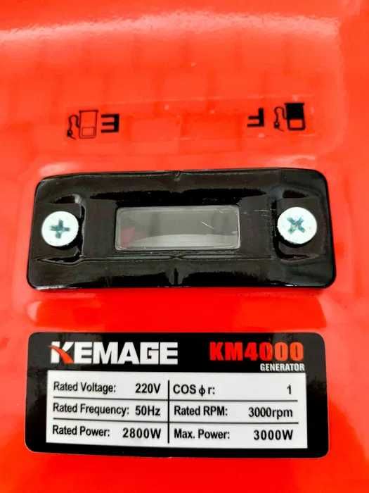 аренда бензин генератор  прокат движок KEMAGE , 5 кВт . оригинал 220 в