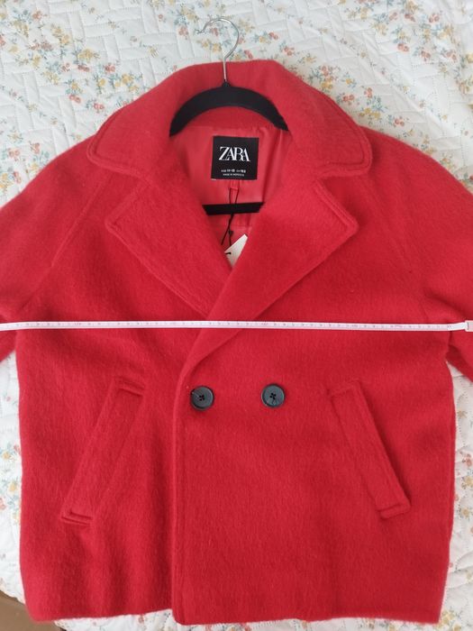 Висок клас вълнено палто Zara