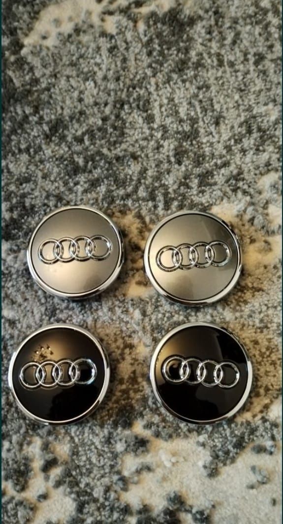 Set 4 Capace jante Audi A1 A2 A3 A4 A5 A6 A7 A8 Q1 Q3 Q5 Q7