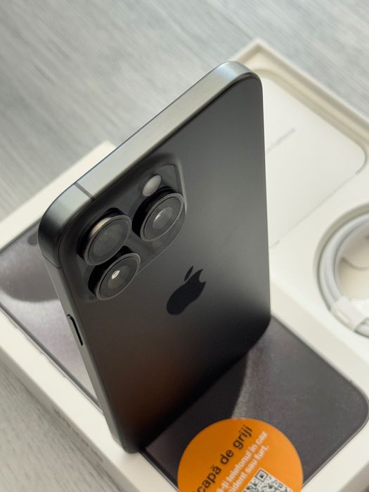 iPhone 15 Pro Max 256GB Black Titanium