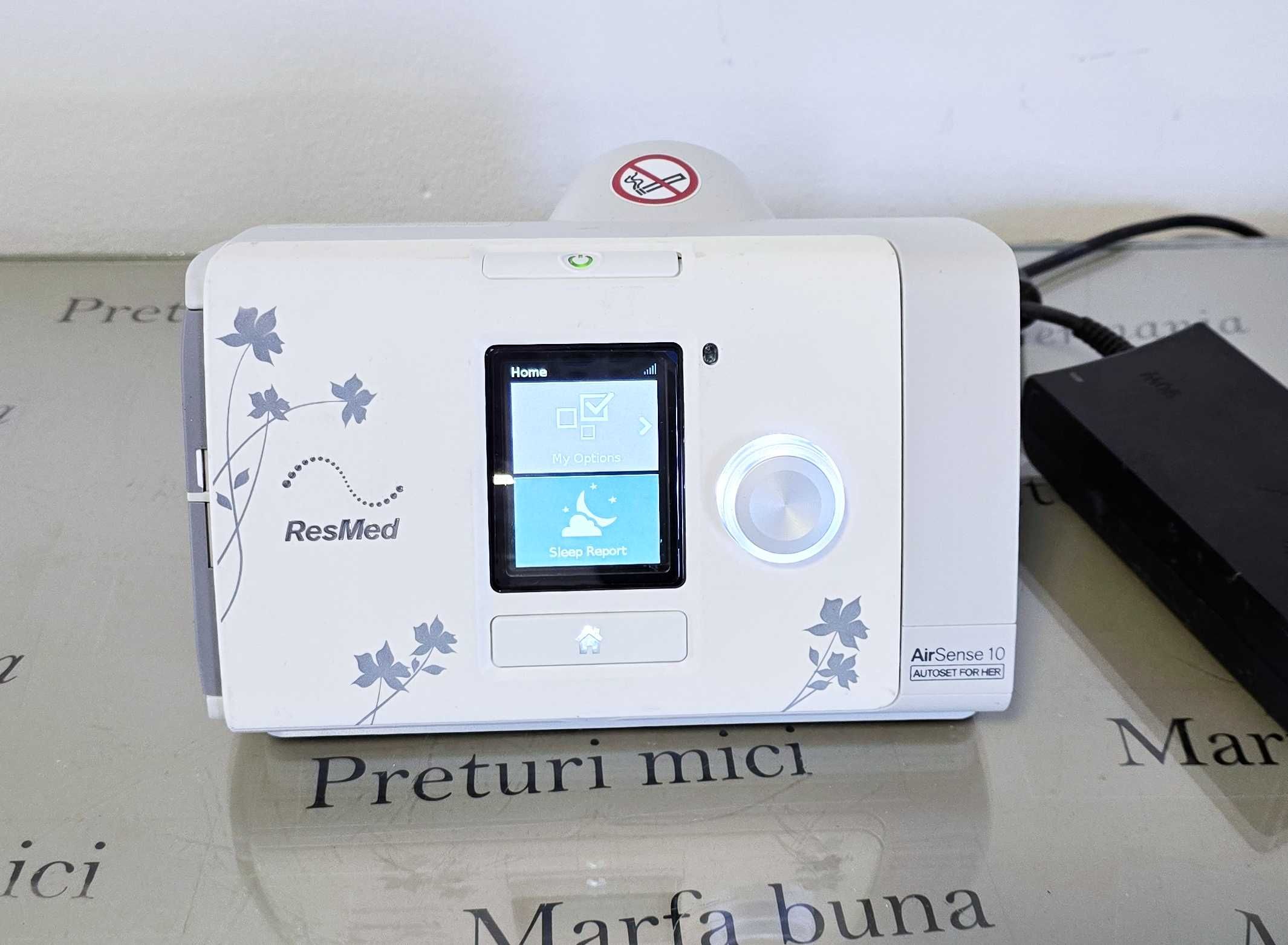 Aparat de tratare apnee Resmed AirSense 10 Autoset for HER - floral