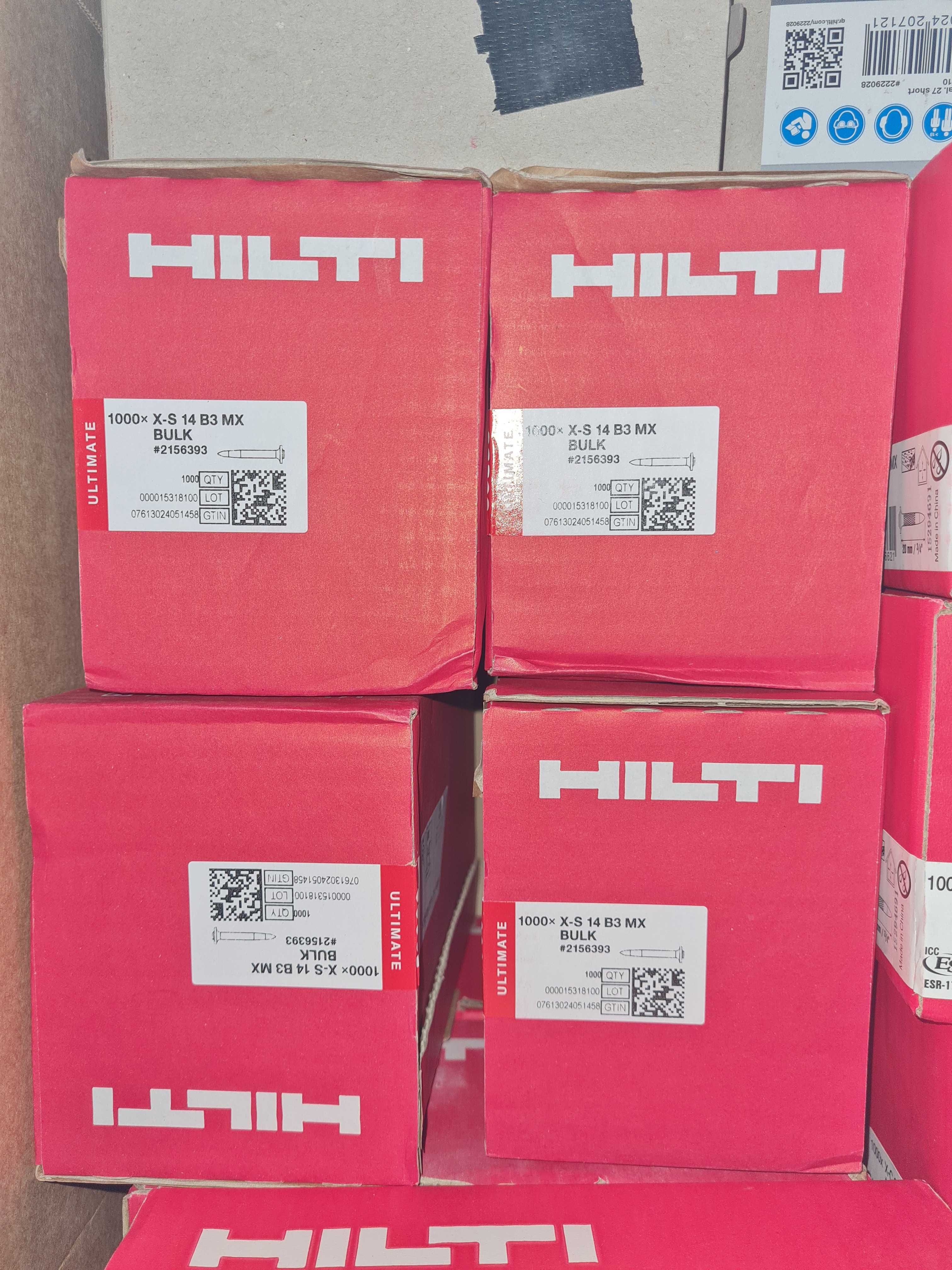 Hilti пирони за BX3 и  BX4